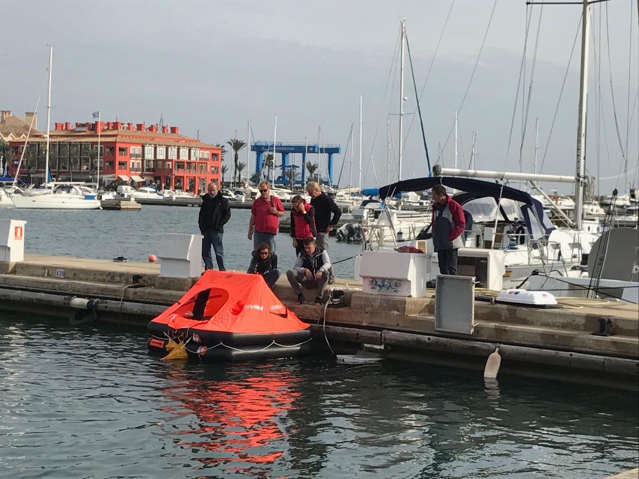 Curso Seguridad y Supervivencia en la Mar de la ISAF