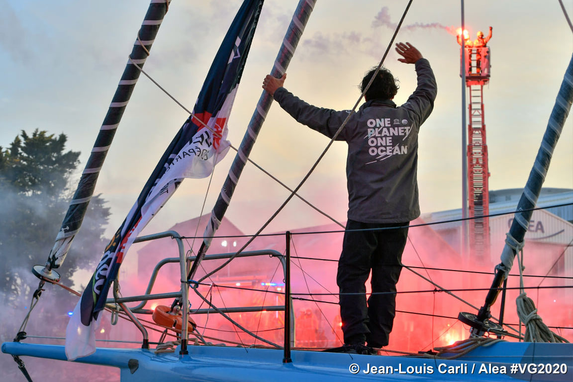 Didac Costa culmina su segunda Vendée Globe
