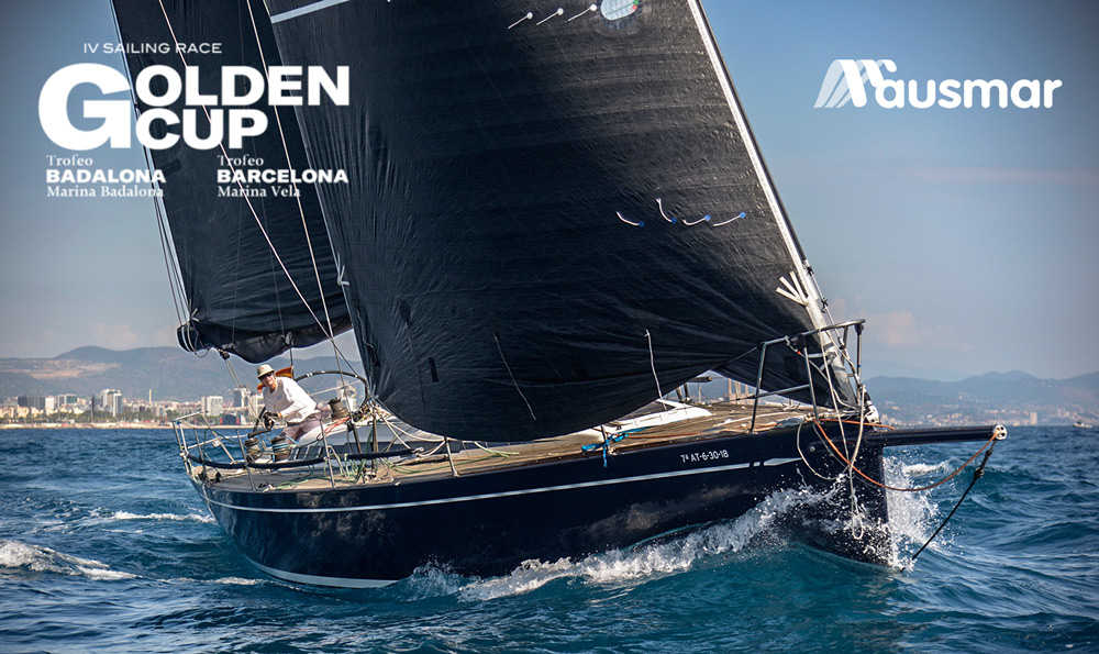 Ausmar official partner of the Golden Cup regatta splashes down in Badalona