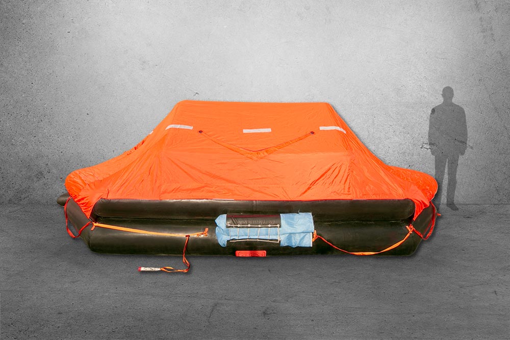 Duarry SOLAS Throw Overboard Liferaft - Ausmar